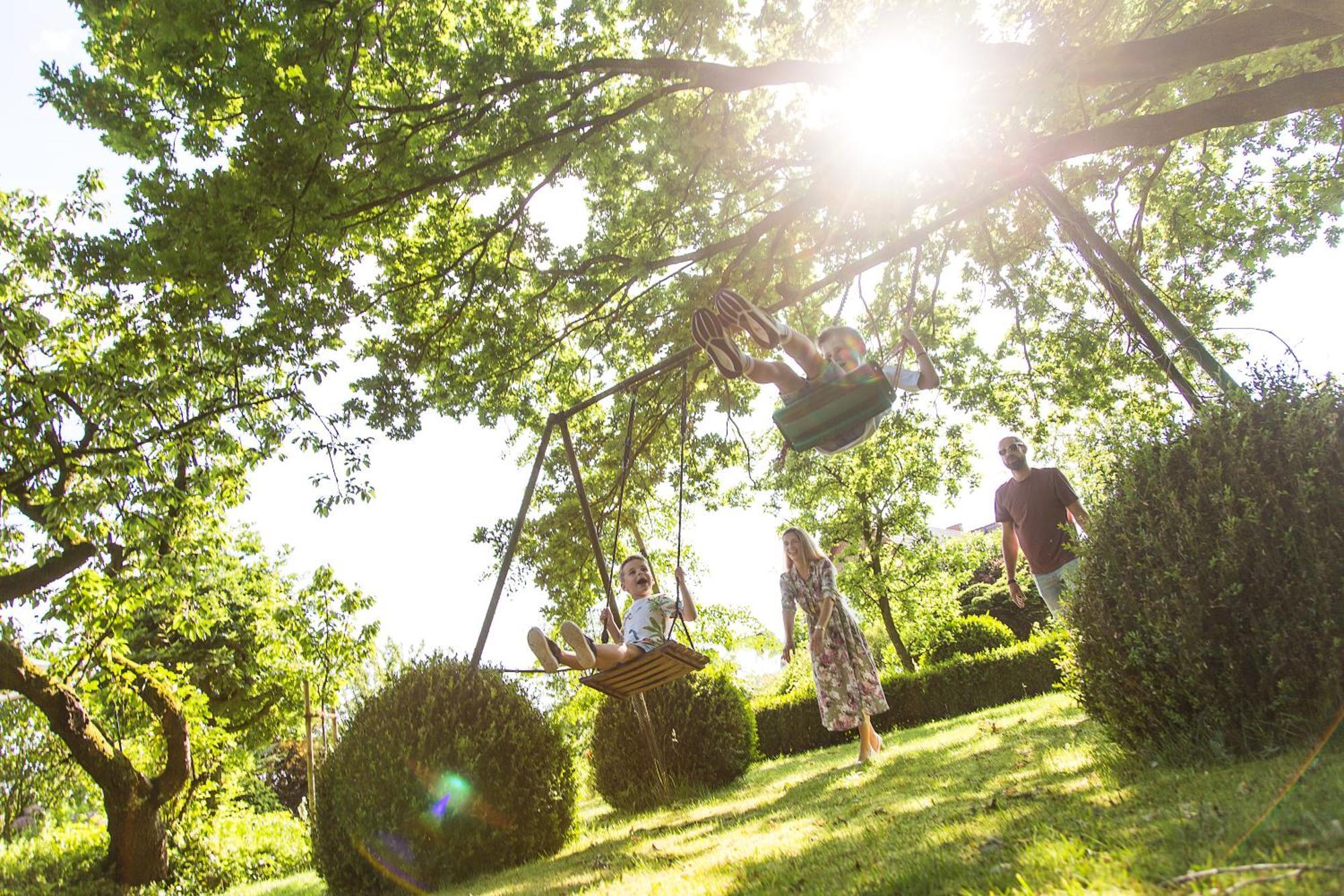 Ferienhaus "Sonne Im Gruenen" Lindern Kültér fotó